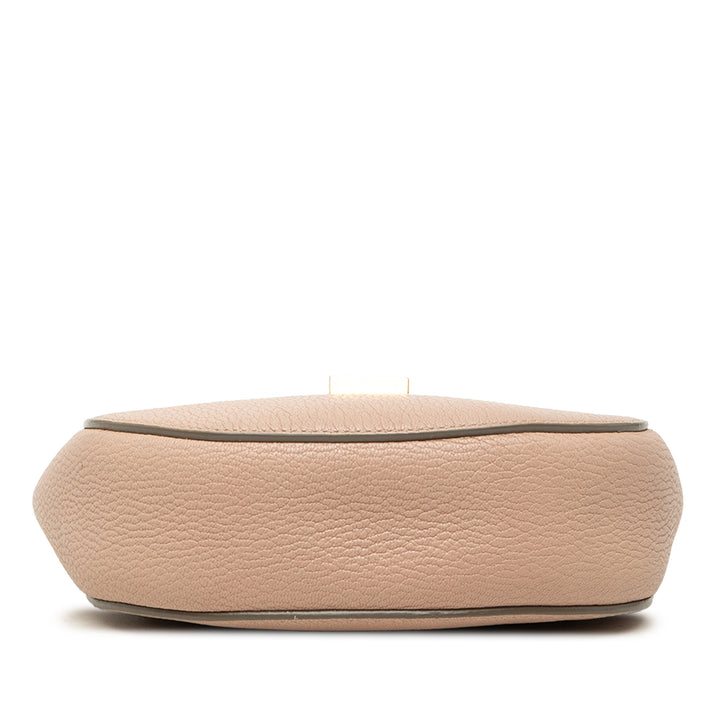 Chloé Mini Grained Cuir d’agneau Drew Sac porté croisé