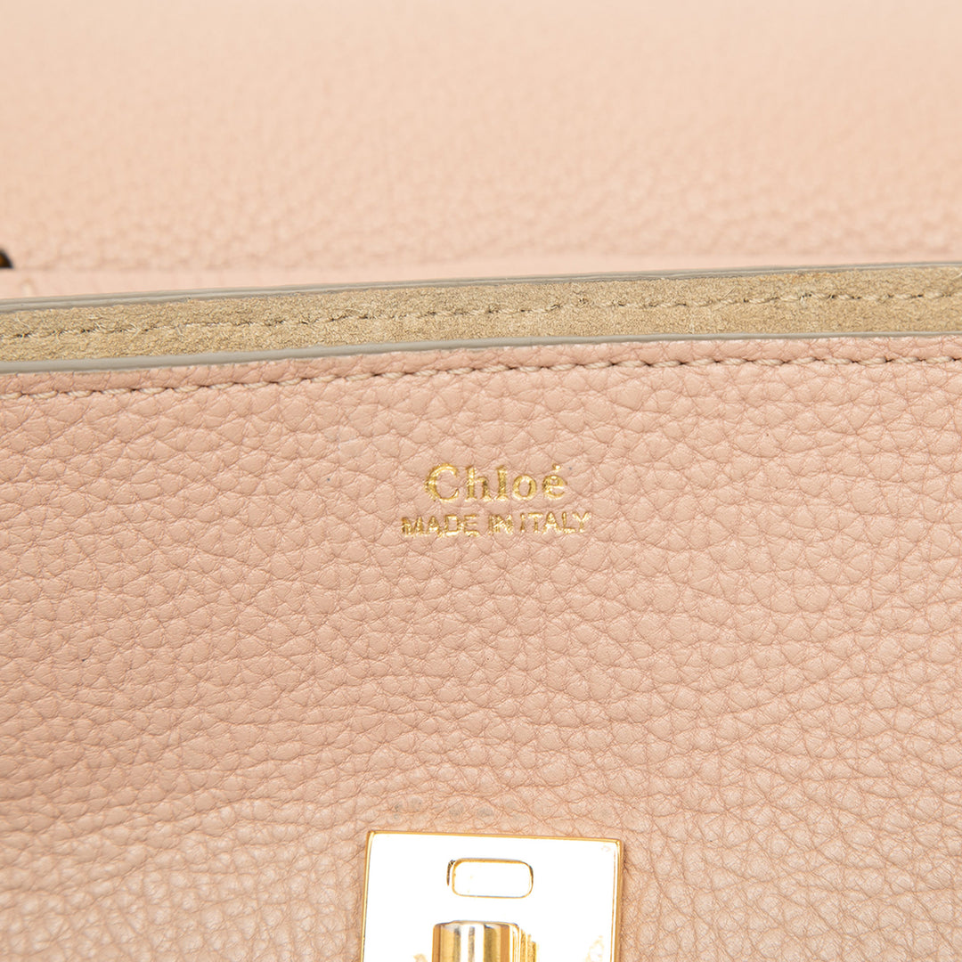 Chloé Mini Grained Cuir d’agneau Drew Sac porté croisé