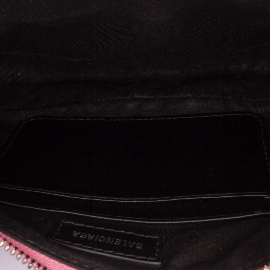 Mini BB Monogram Denim Le Cagole Pink - Gaby Paris