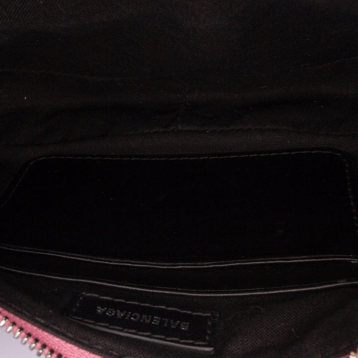 Mini BB Monogram Denim Le Cagole Pink - Gaby Paris