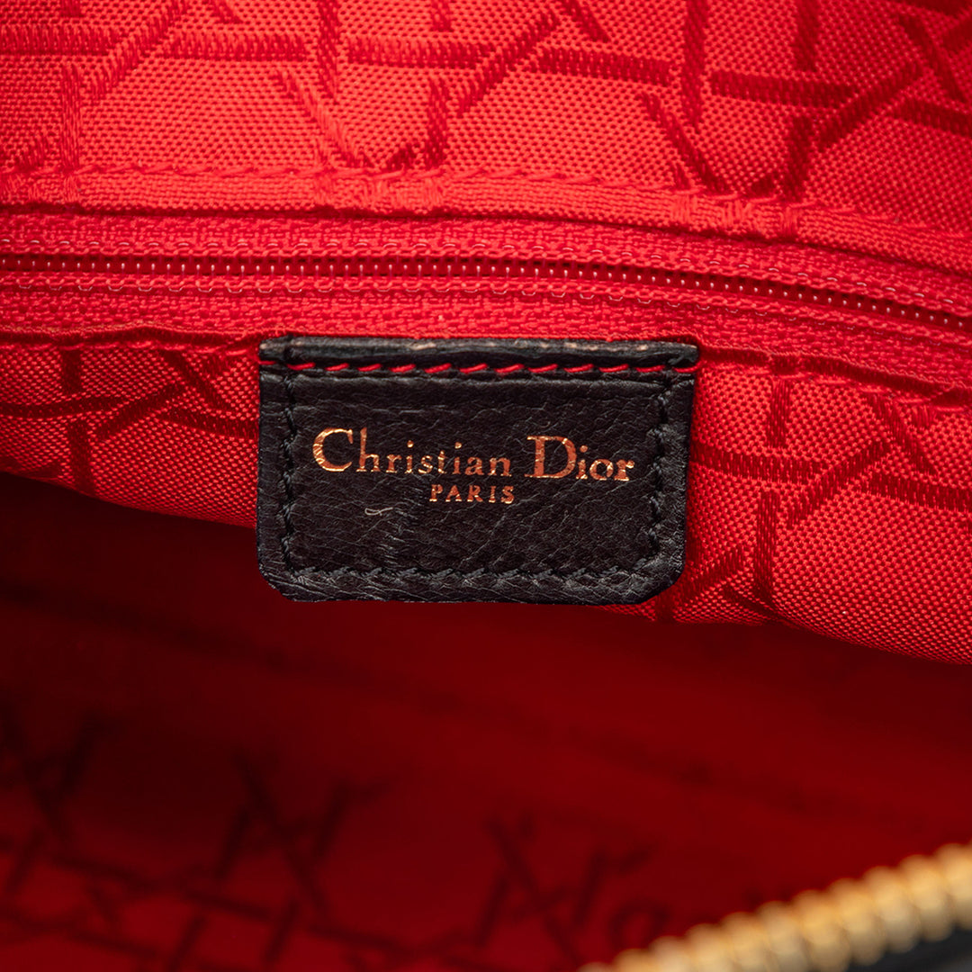 Dior Large Cuir d’agneau Cannage Lady Dior