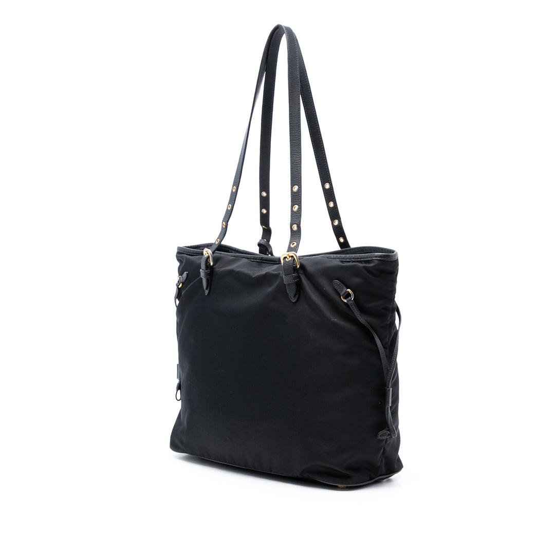 Prada Saffiano à finitions Tessuto Cabas