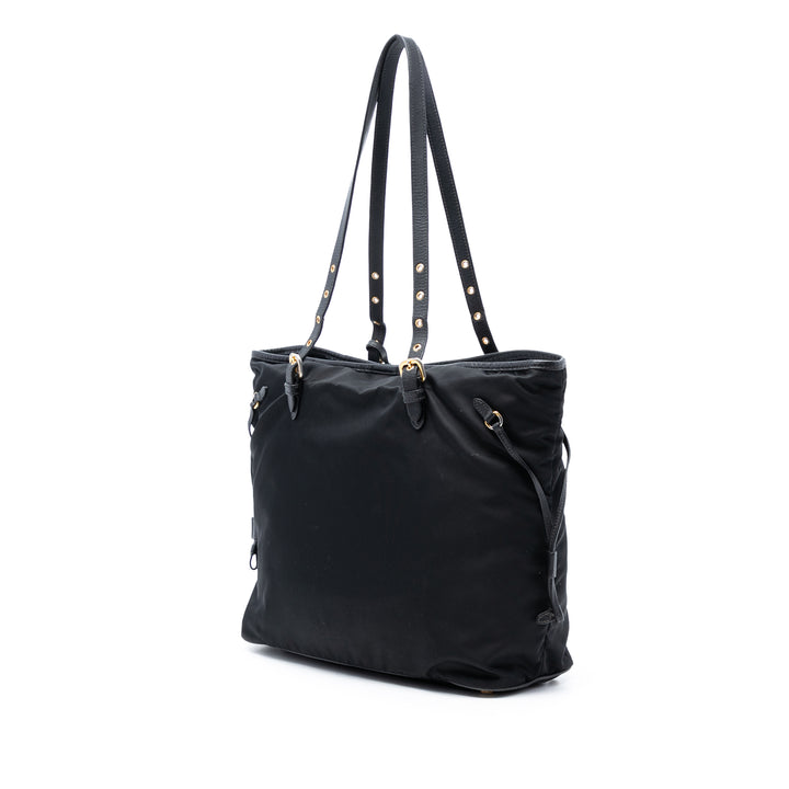 Prada Saffiano à finitions Tessuto Cabas