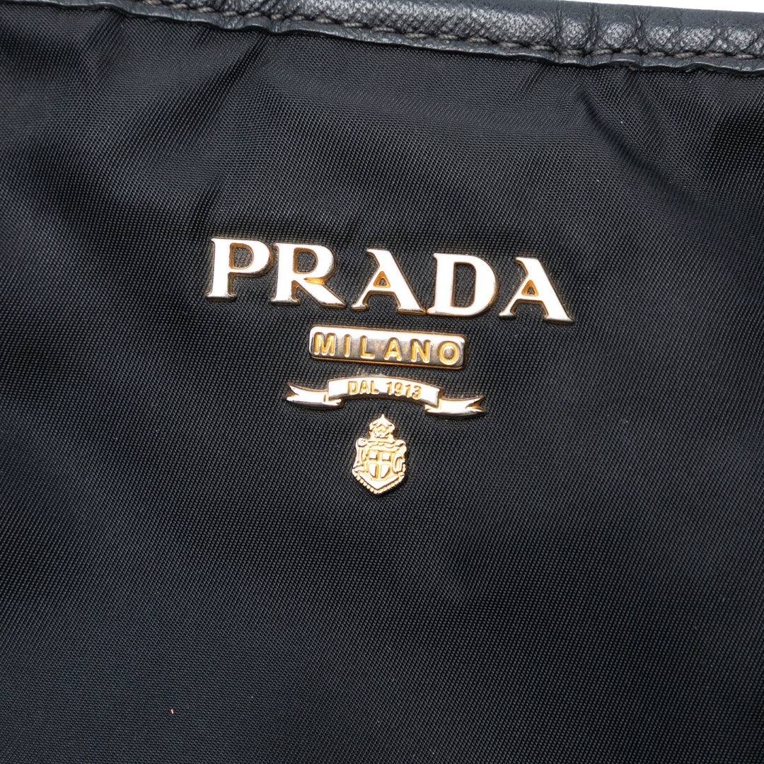 Prada Saffiano à finitions Tessuto Cabas
