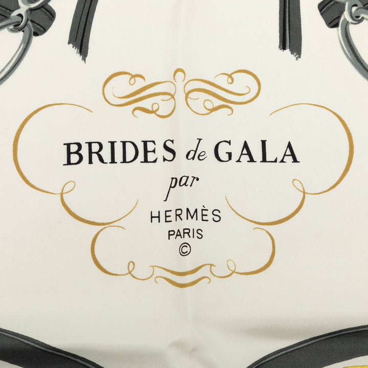 Hermès Brides de Gala Foulard 90 Bleu