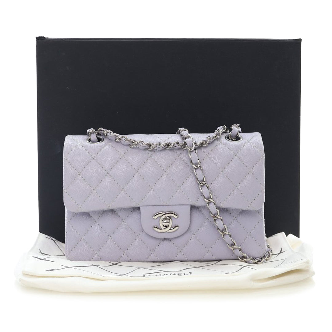 Chanel Small Classic Caviar Double rabat