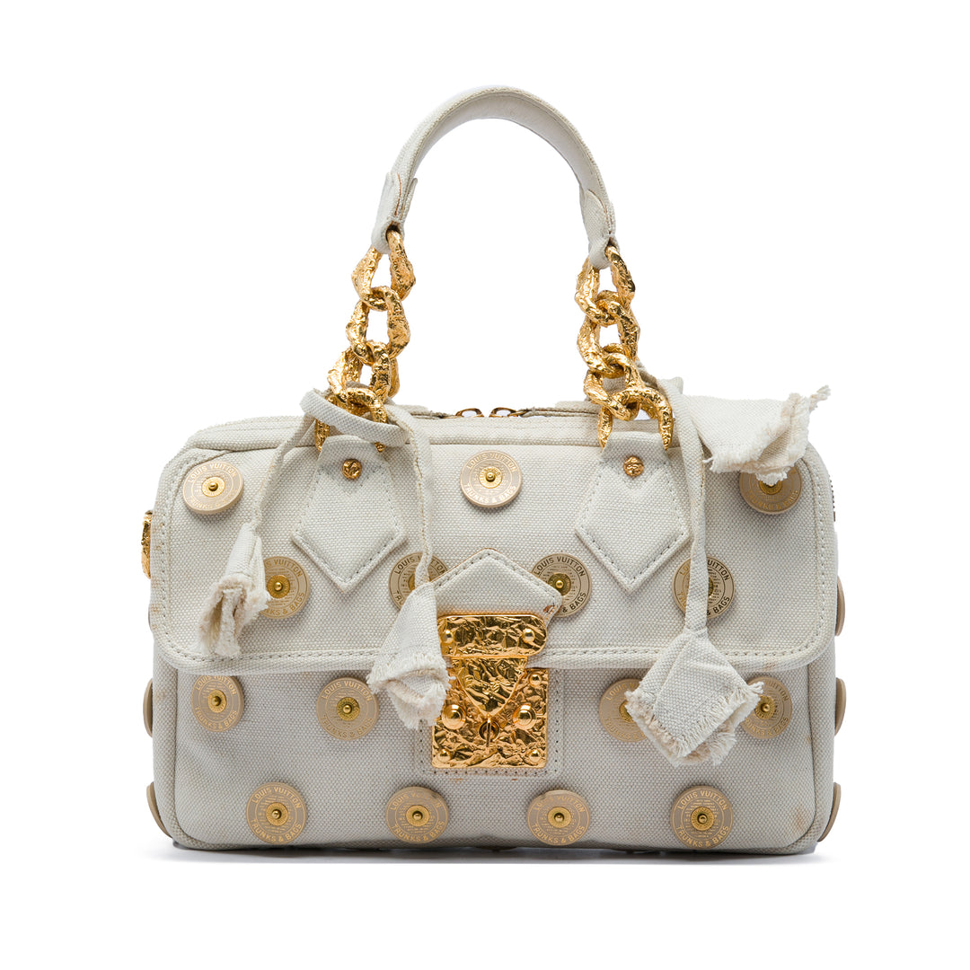 Polka Dots Panama Tinkerbell Blanc
