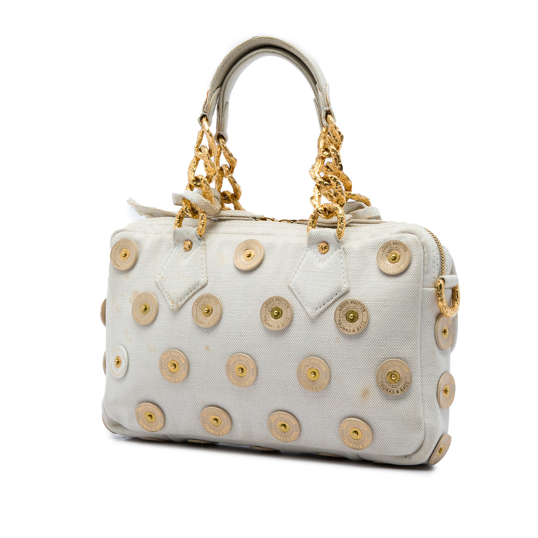 Polka Dots Panama Tinkerbell Blanc