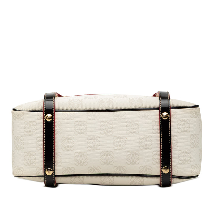 LOEWE Anagram Coated Toile Sac à main