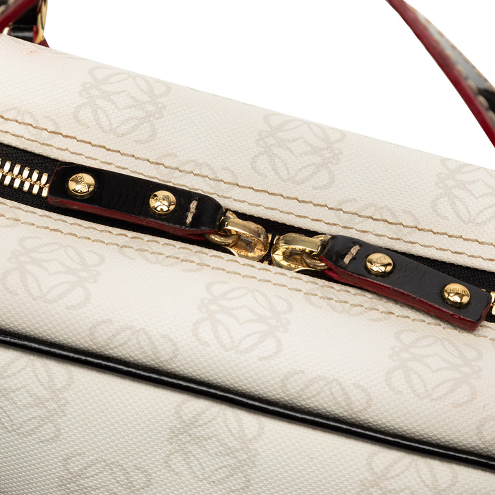 LOEWE Anagram Coated Toile Sac à main