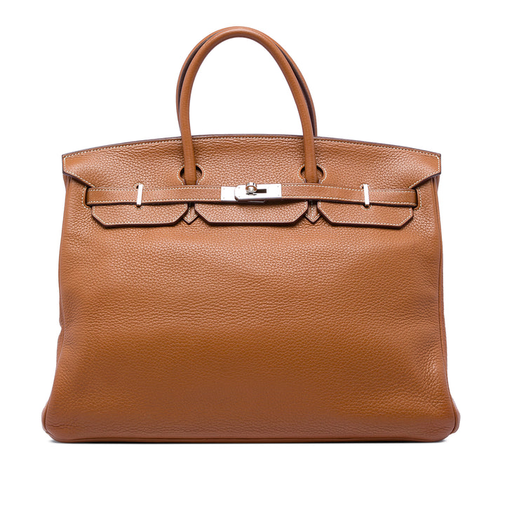 Birkin Retourne 40 Clémence Marron