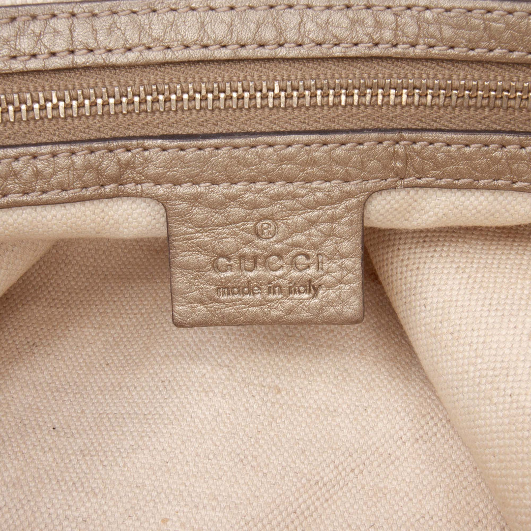 Gucci GG Toile Bella Flap Sac cartable Marron
