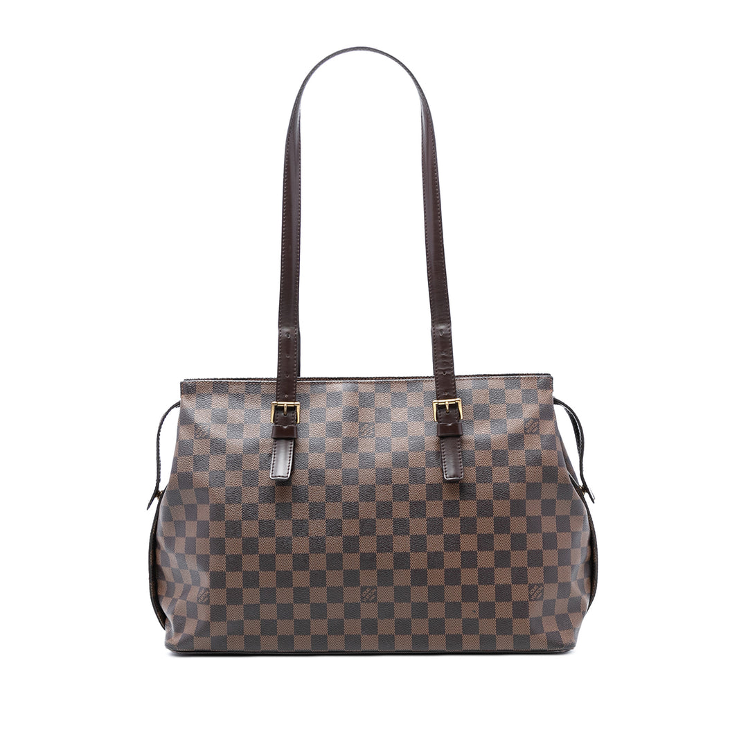 Louis Vuitton Chelsea Damier Ébène Marron – vue principale – GABY PARIS