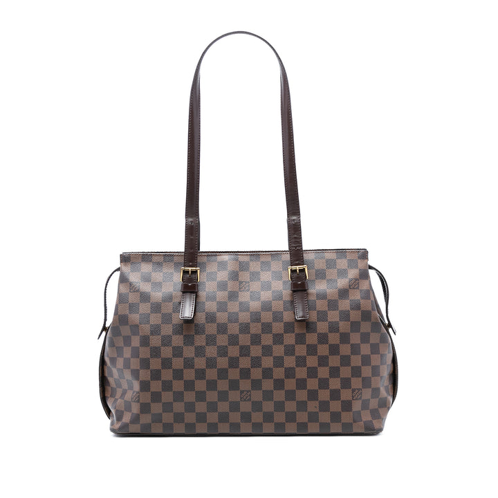 Louis Vuitton Chelsea Damier Ébène Marron – vue principale – GABY PARIS