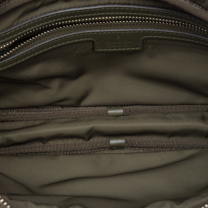 Gucci Sac bandoulière GG Web Sling Grand Vert – vue 4 – GABY PARIS