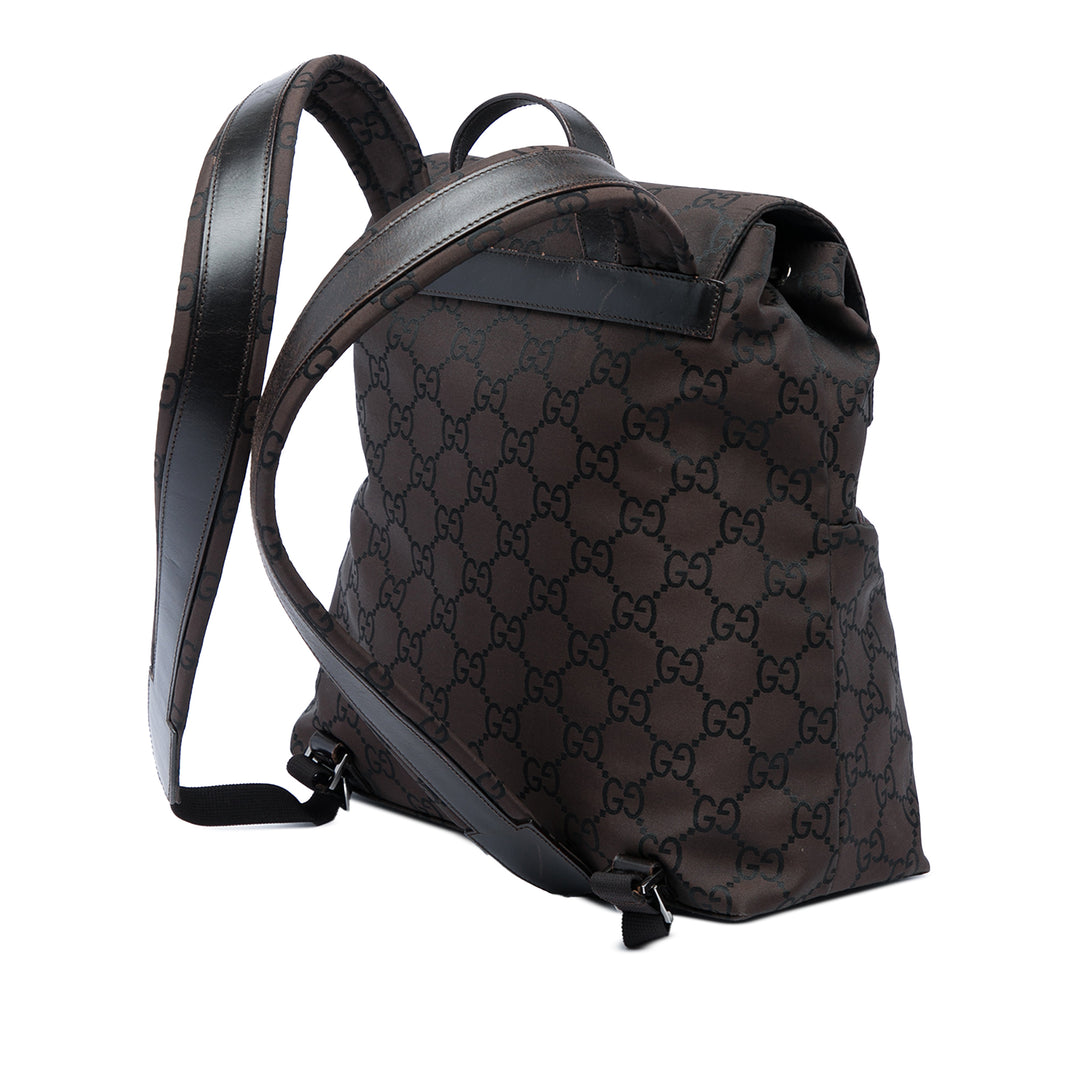 Gucci GG Sac à dos Marron – vue 2 – GABY PARIS