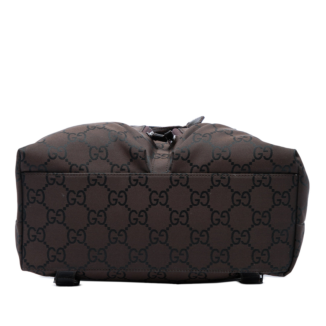 Gucci GG Sac à dos Marron – vue 3 – GABY PARIS