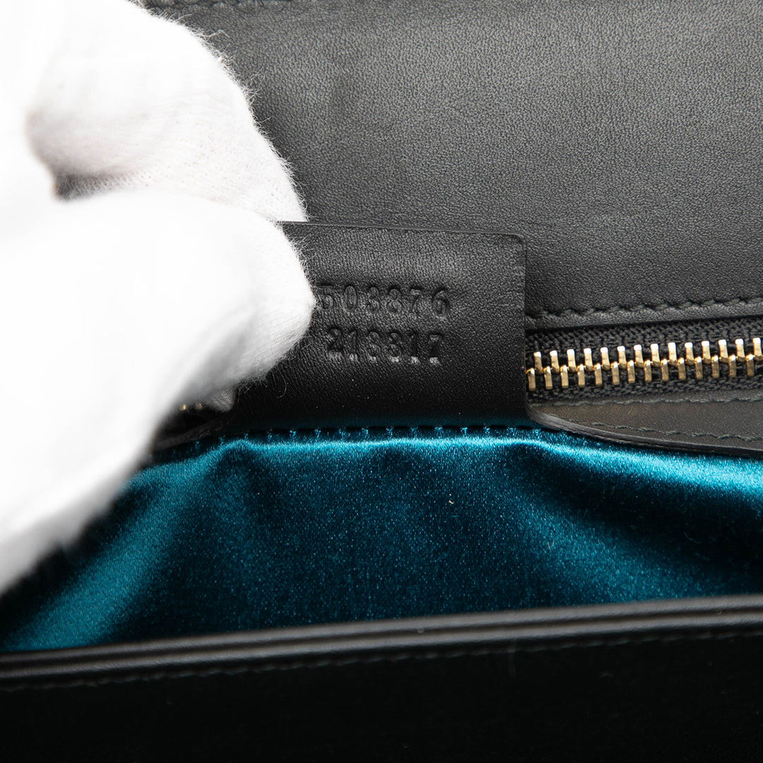 Gucci Medium Daim Web Ophidia Chain Sac bandoulière