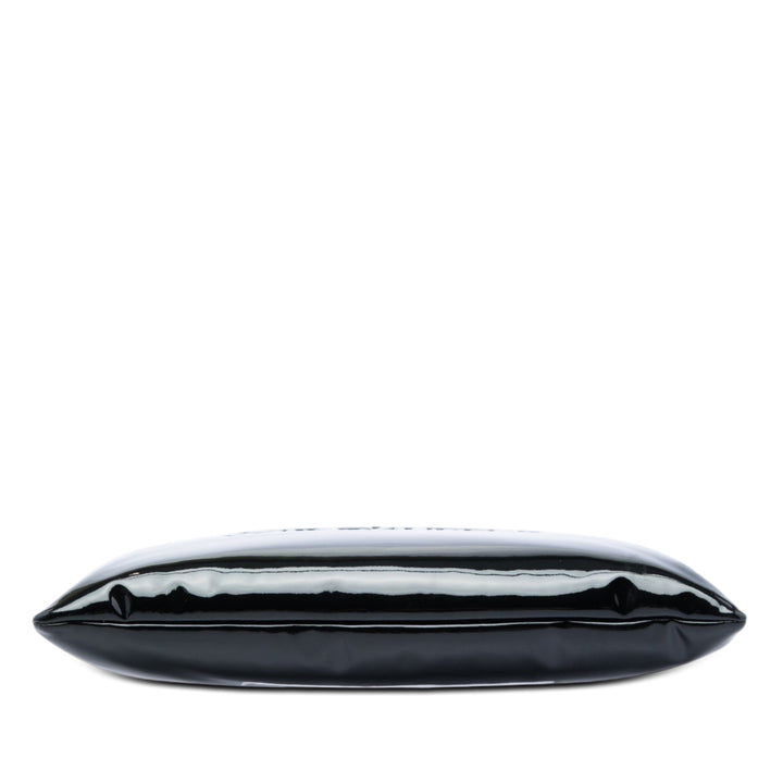 Saint Laurent Large Cuir verni Puffy Pochette