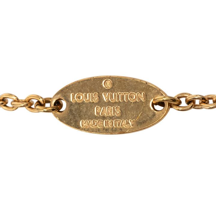 Louis Vuitton plaqué Flower Full Collier