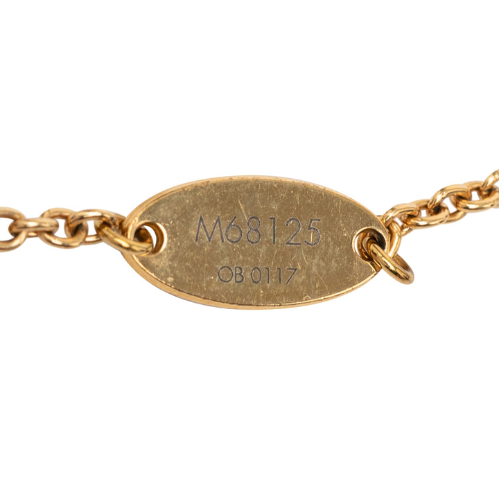 Louis Vuitton plaqué Flower Full Collier