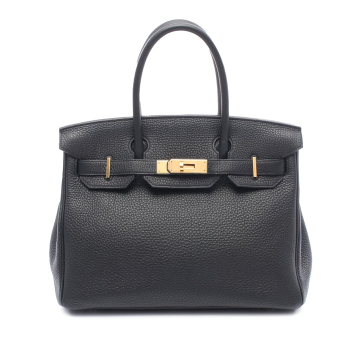 Hermès Togo Birkin Retourne 30 Noir – GABY PARIS Authentique