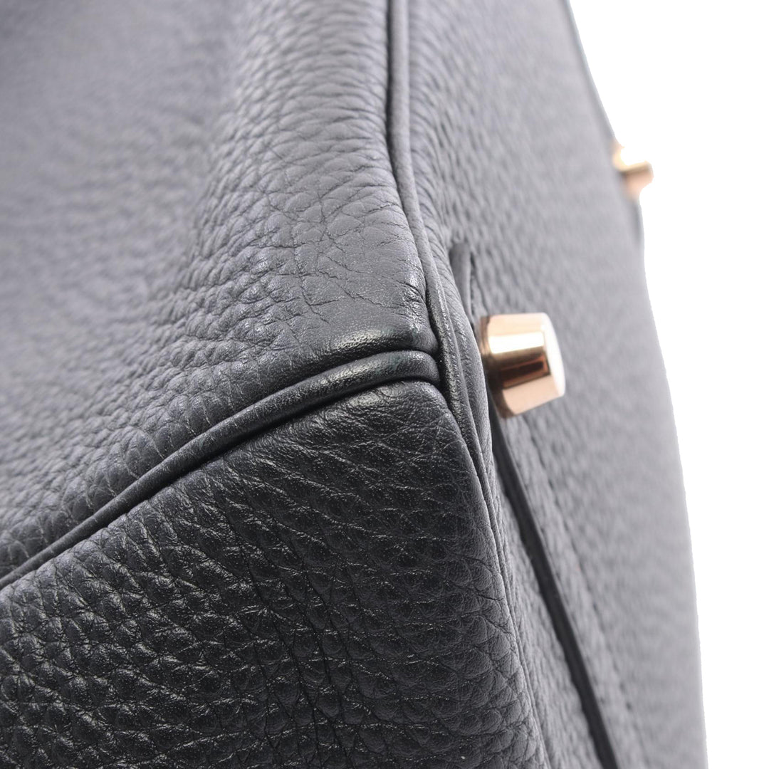 Hermès Togo Birkin Retourne 30 Noir – GABY PARIS Authentique
