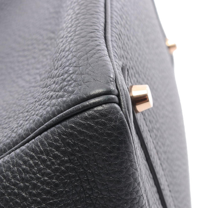 Hermès Togo Birkin Retourne 30 Noir – GABY PARIS Authentique