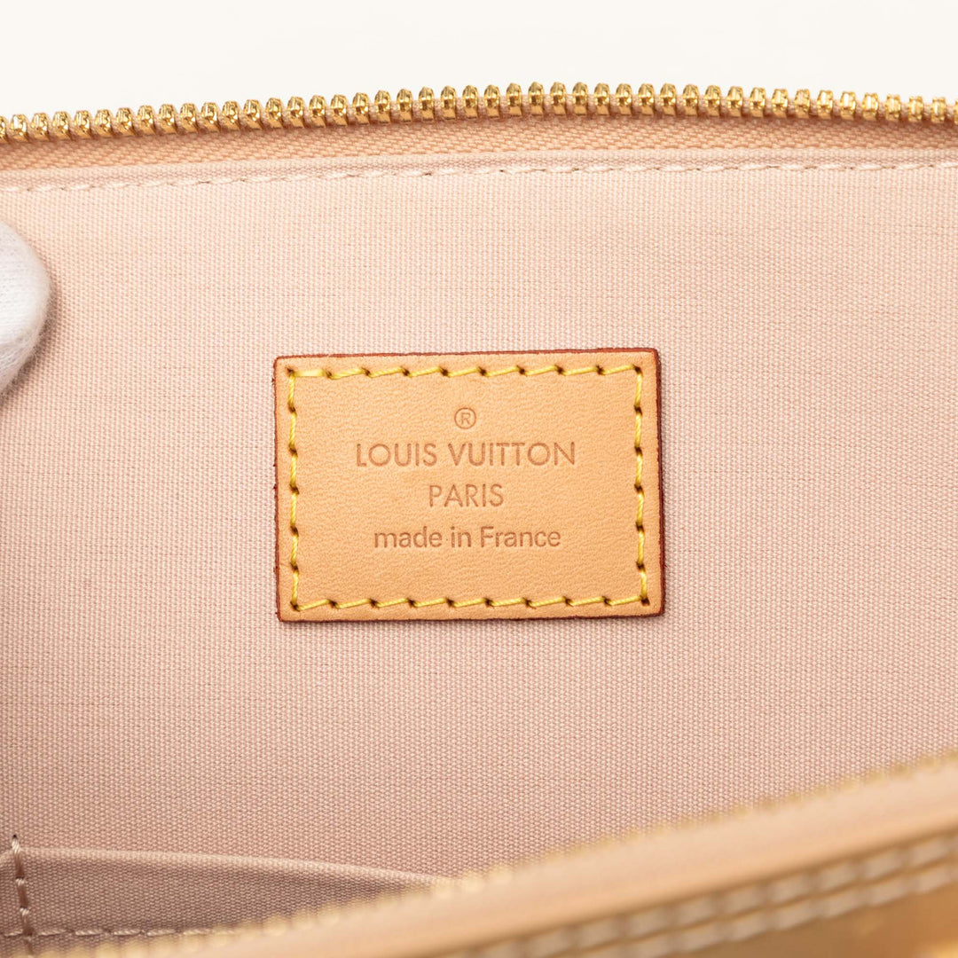 Louis Vuitton Alma PM Cuir verni Monogram Beige