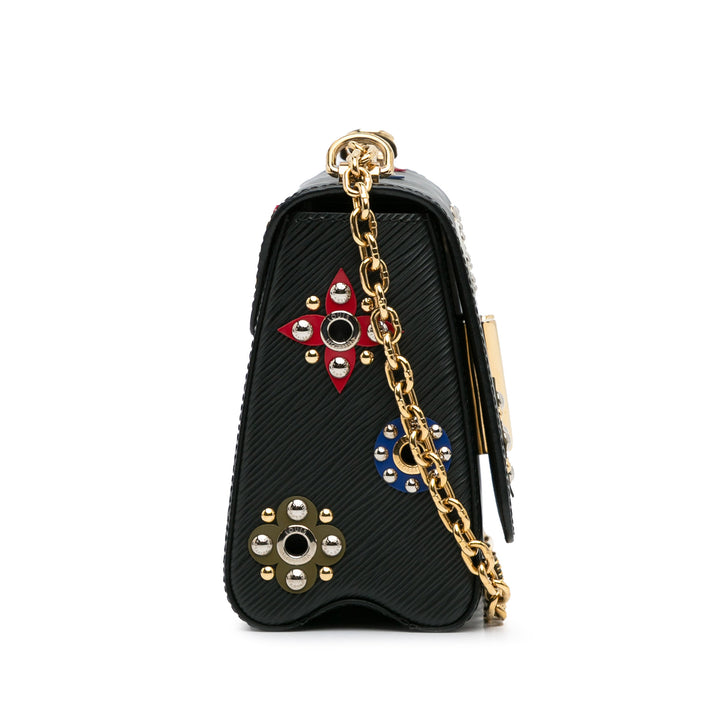 Epi Mechanical Flowers Twist MM Black - Gaby Paris