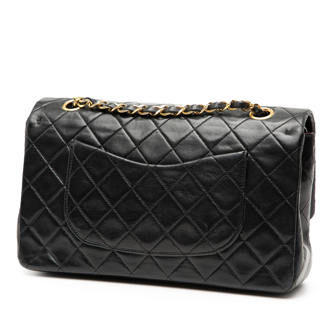 Chanel Medium Classic Cuir d’agneau Double rabat