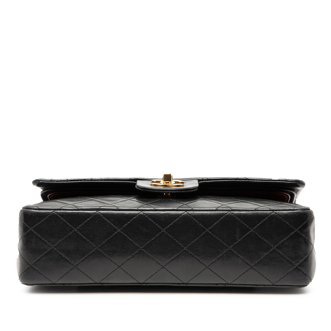 Chanel Medium Classic Cuir d’agneau Double rabat