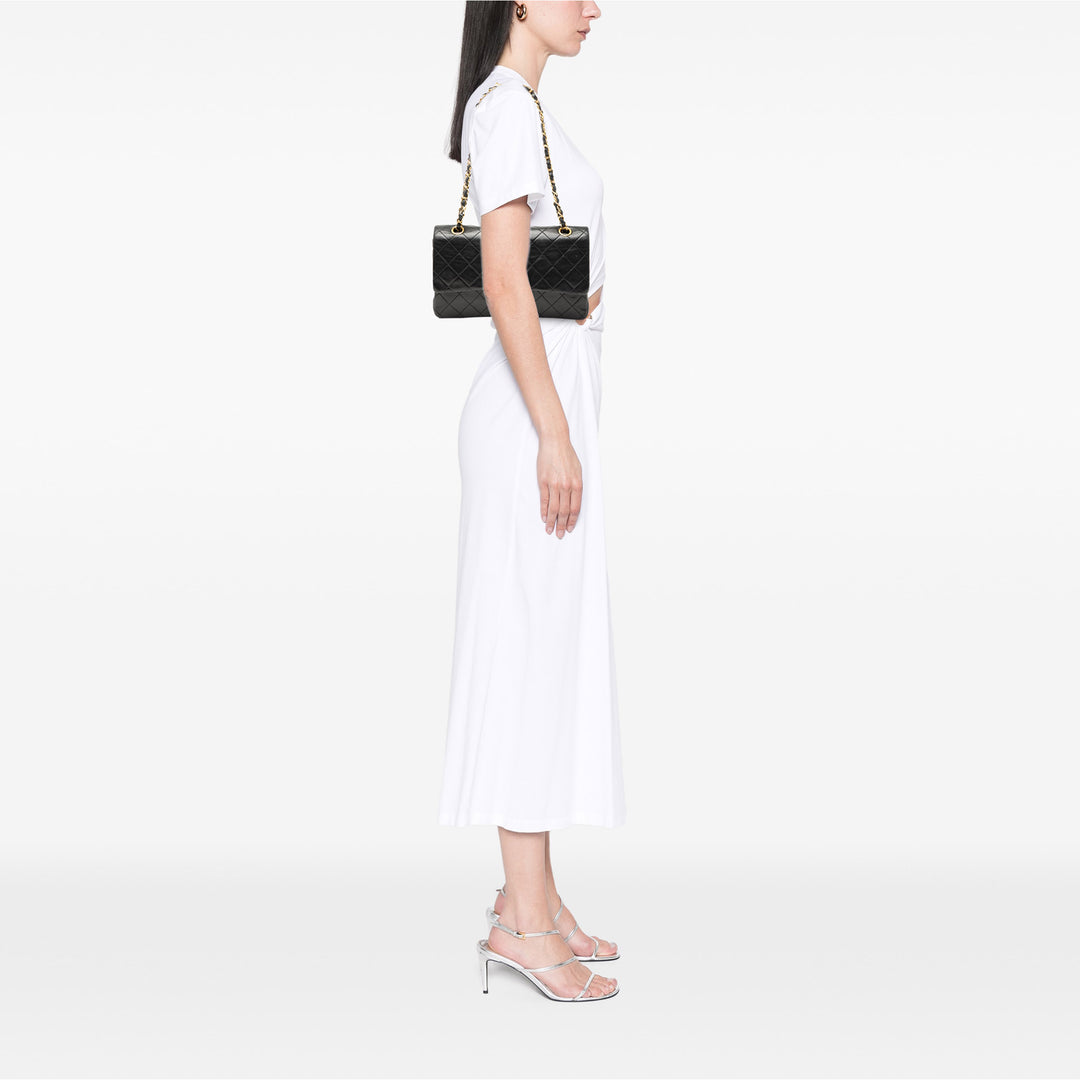 Chanel Medium Classic Cuir d’agneau Double rabat