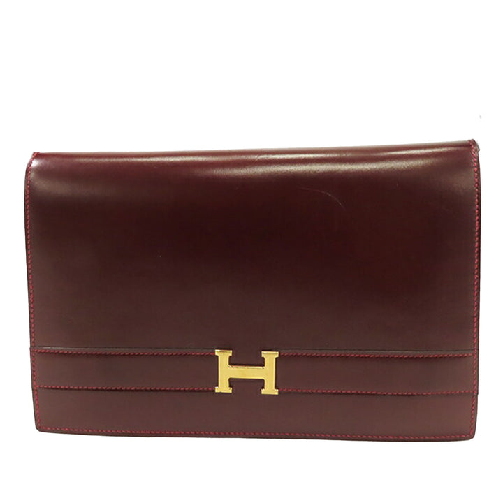 Hermès Boîte Veau Annie Rouge – GABY PARIS Authentique