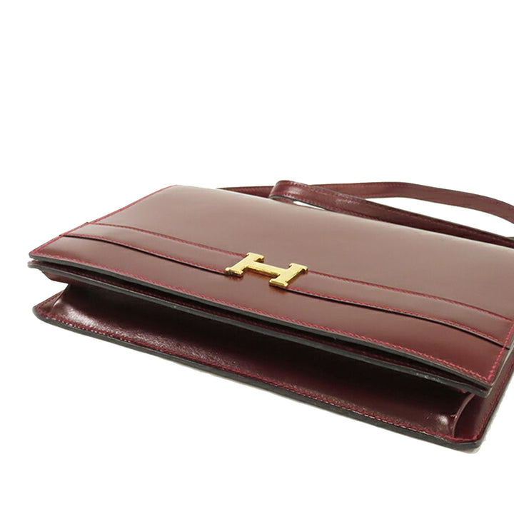 Hermès Boîte Veau Annie Rouge – GABY PARIS Authentique