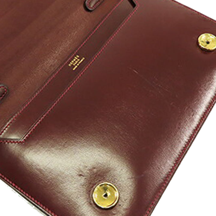 Hermès Boîte Veau Annie Rouge – GABY PARIS Authentique