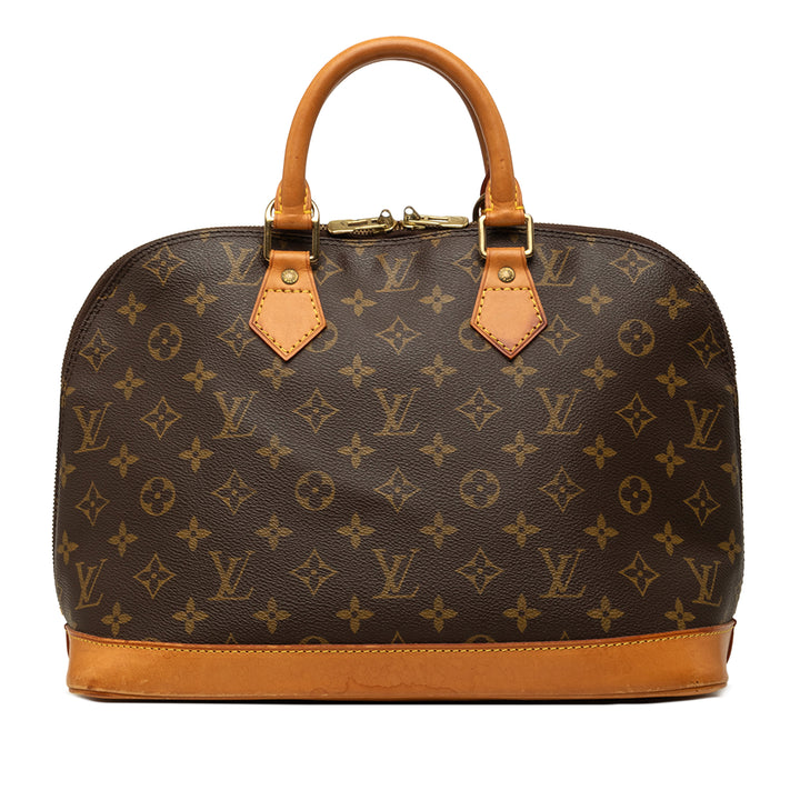 Louis Vuitton Alma PM Monogram Marron – vue principale – GABY PARIS
