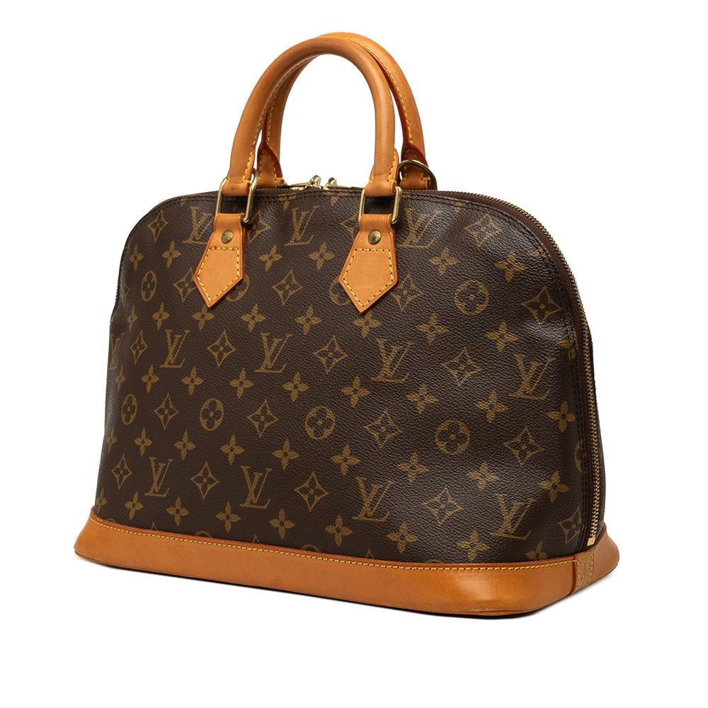 Louis Vuitton Alma PM Monogram Marron – vue 2 – GABY PARIS