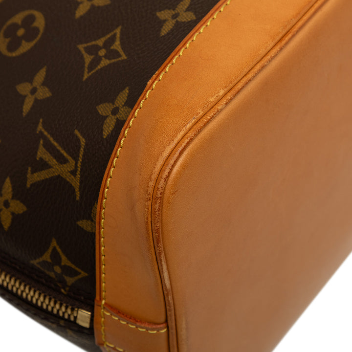 Louis Vuitton Alma PM Monogram Marron – vue 7 – GABY PARIS