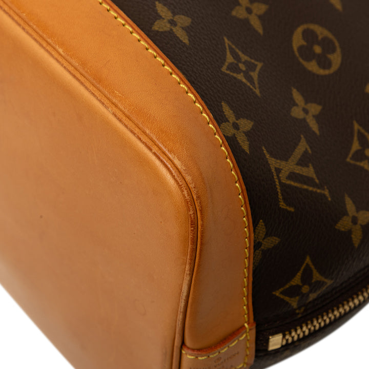 Louis Vuitton Alma PM Monogram Marron – vue 8 – GABY PARIS