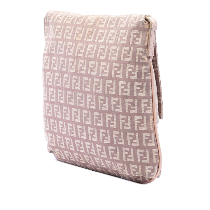 Fendi Zucchino Toile Sac porté croisé