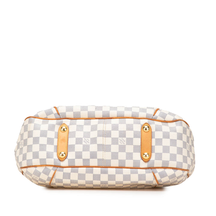 Damier Azur Galliera PM White - Gaby Paris