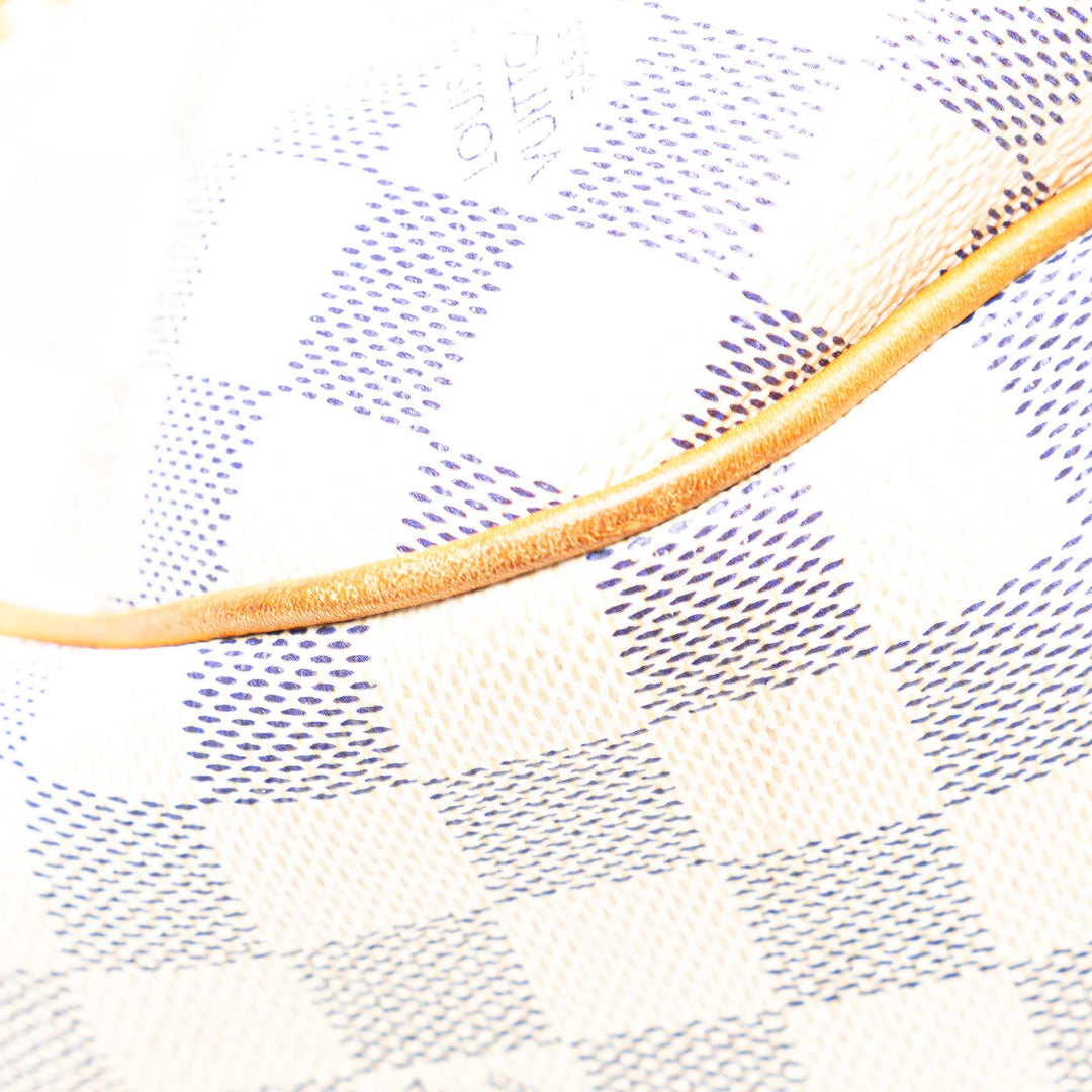 Damier Azur Galliera PM White - Gaby Paris