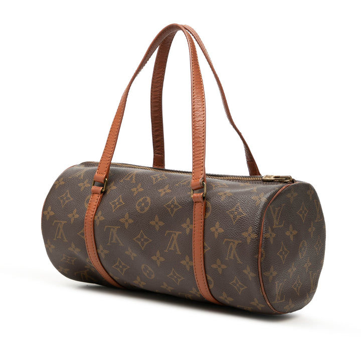 Papillon 30 Monogram Marron