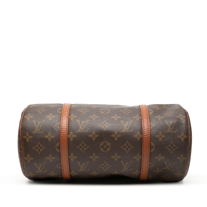 Papillon 30 Monogram Marron