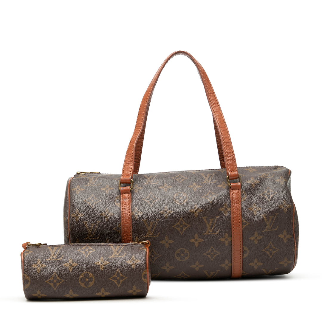 Papillon 30 Monogram Marron
