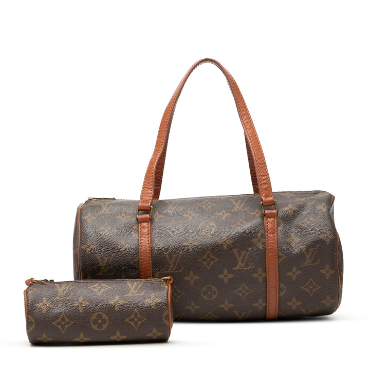 Papillon 30 Monogram Marron