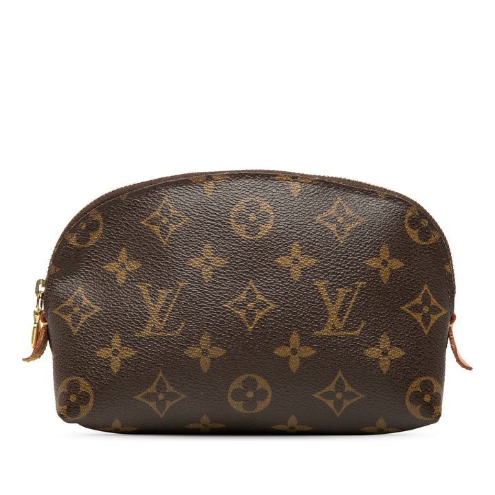 Trousse de maquillage PM Monogram Marron