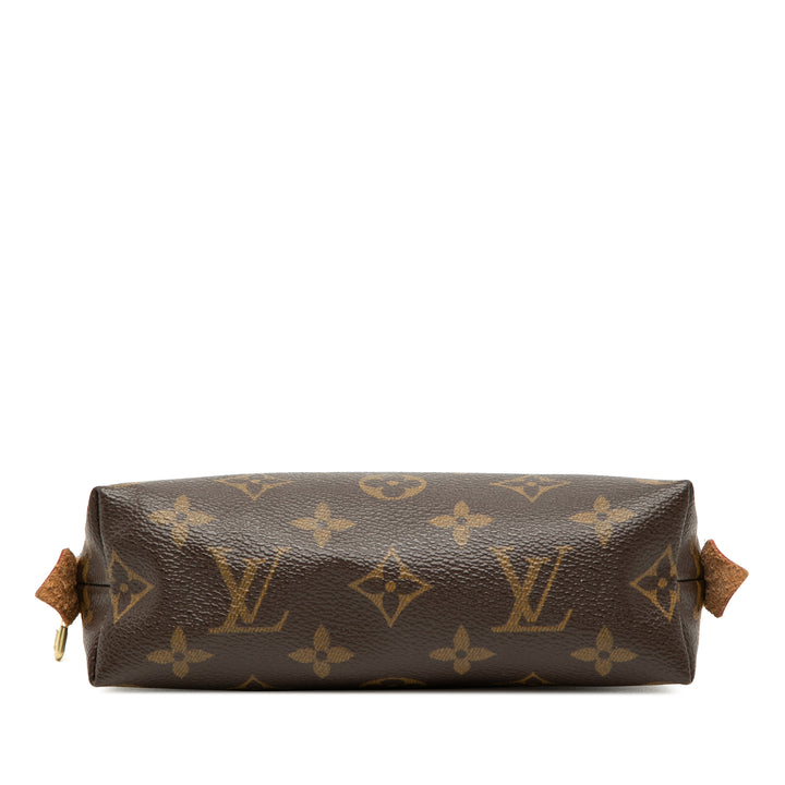Trousse de maquillage PM Monogram Marron