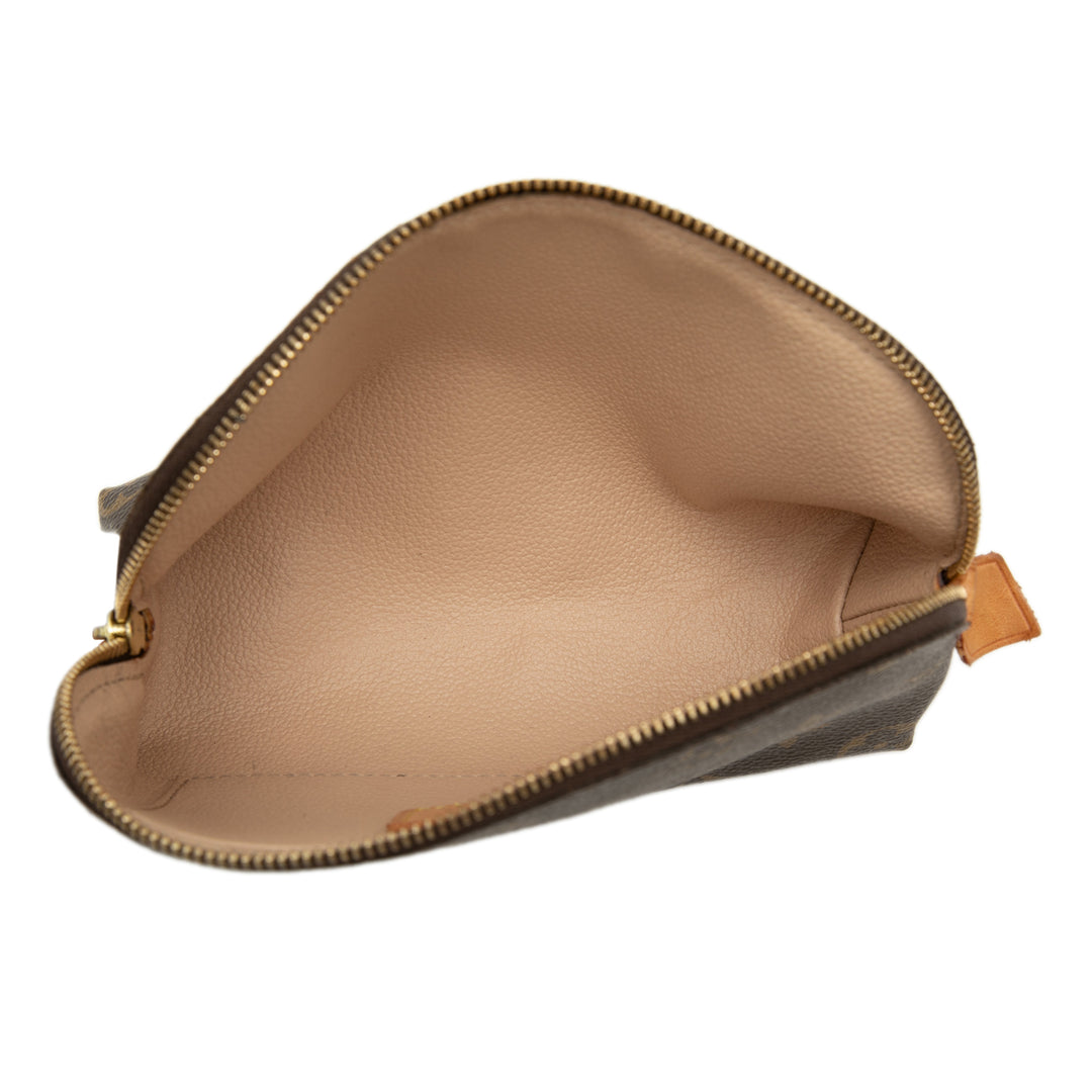 Trousse de maquillage PM Monogram Marron